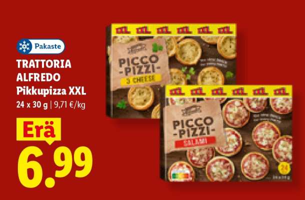 TRATTORIA ALFREDO Pikkupizza XXL