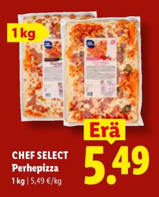 CHEF SELECT Perhepizza