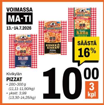 Kivikylän Pizzat