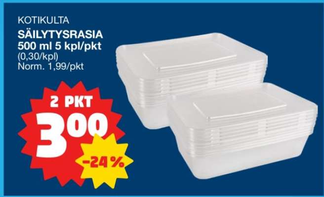 KOTIKULTA SÄILYTYSRASIA