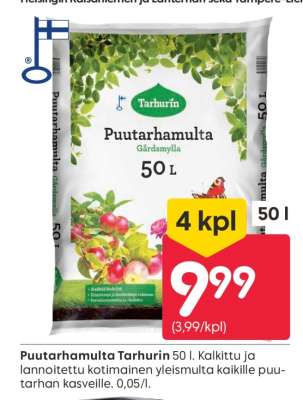 Puutarhamulta Tarhurin