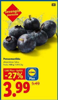 Pensasmustikka