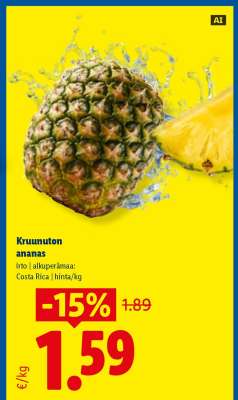 Kruunuton ananas