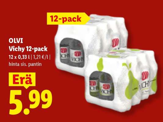 OLVI Vichy 12-pack