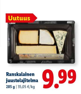 Ranskalainen juustolajitelma