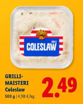 GRILLI-MAISTERI Coleslaw