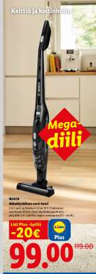 BOSCH Akkukäyttöinen varsi-imuri