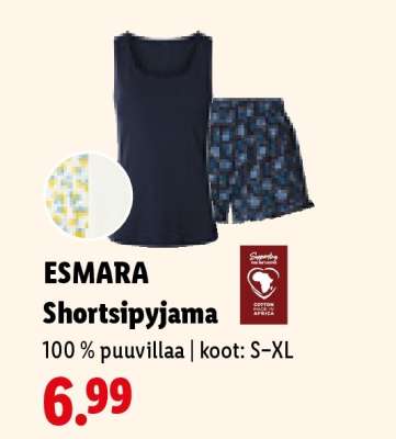 ESMARA Shortsipyjama