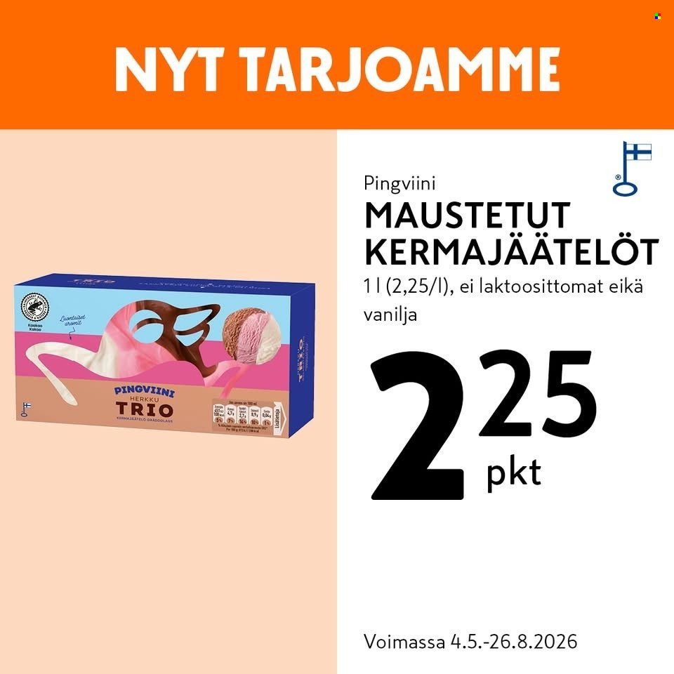 K-market tarjoukset - 04.05.2026 - 26.08.2026. Sivu 1