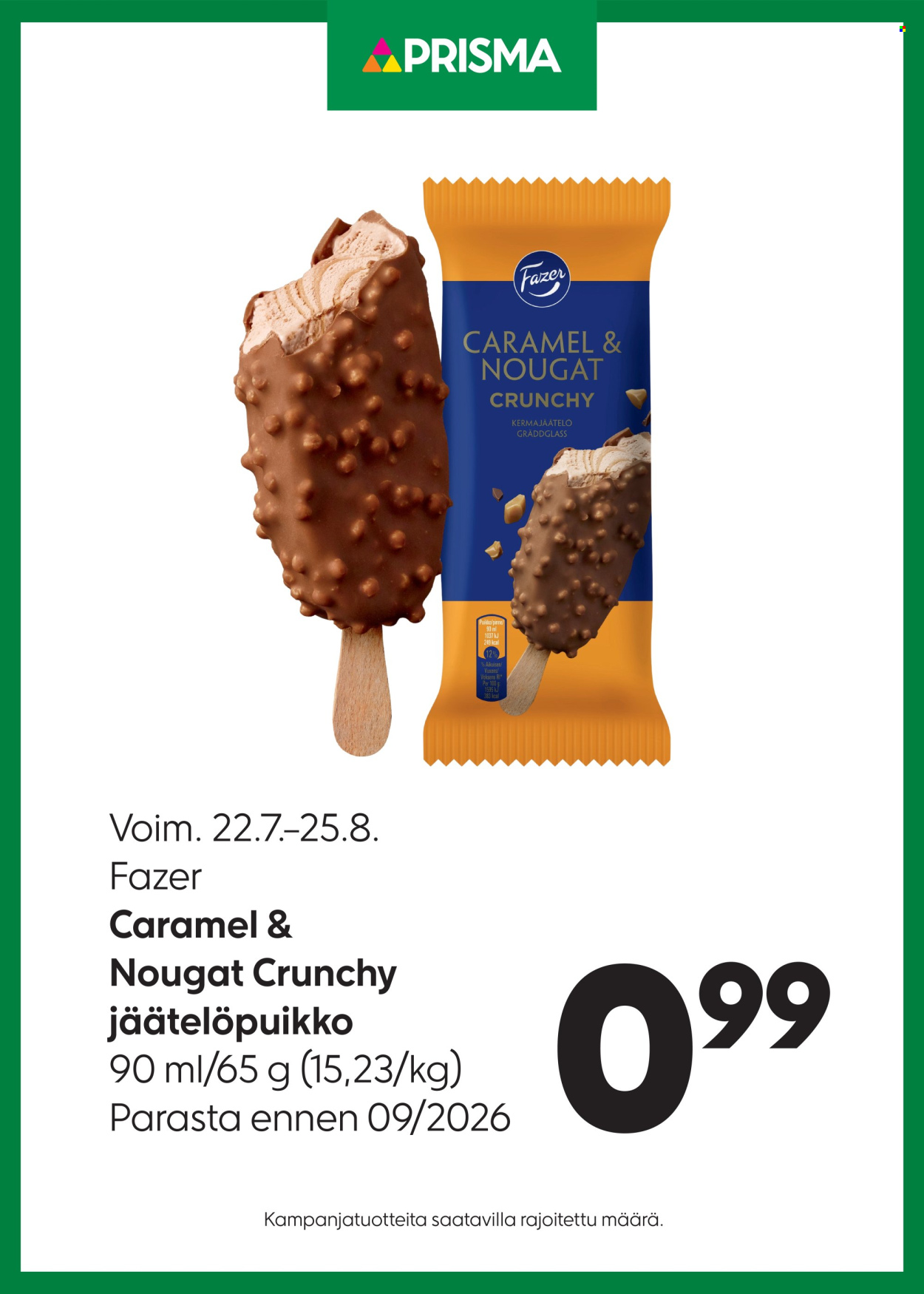 Prisma tarjoukset - 22.07.2026 - 25.08.2026. Sivu 1