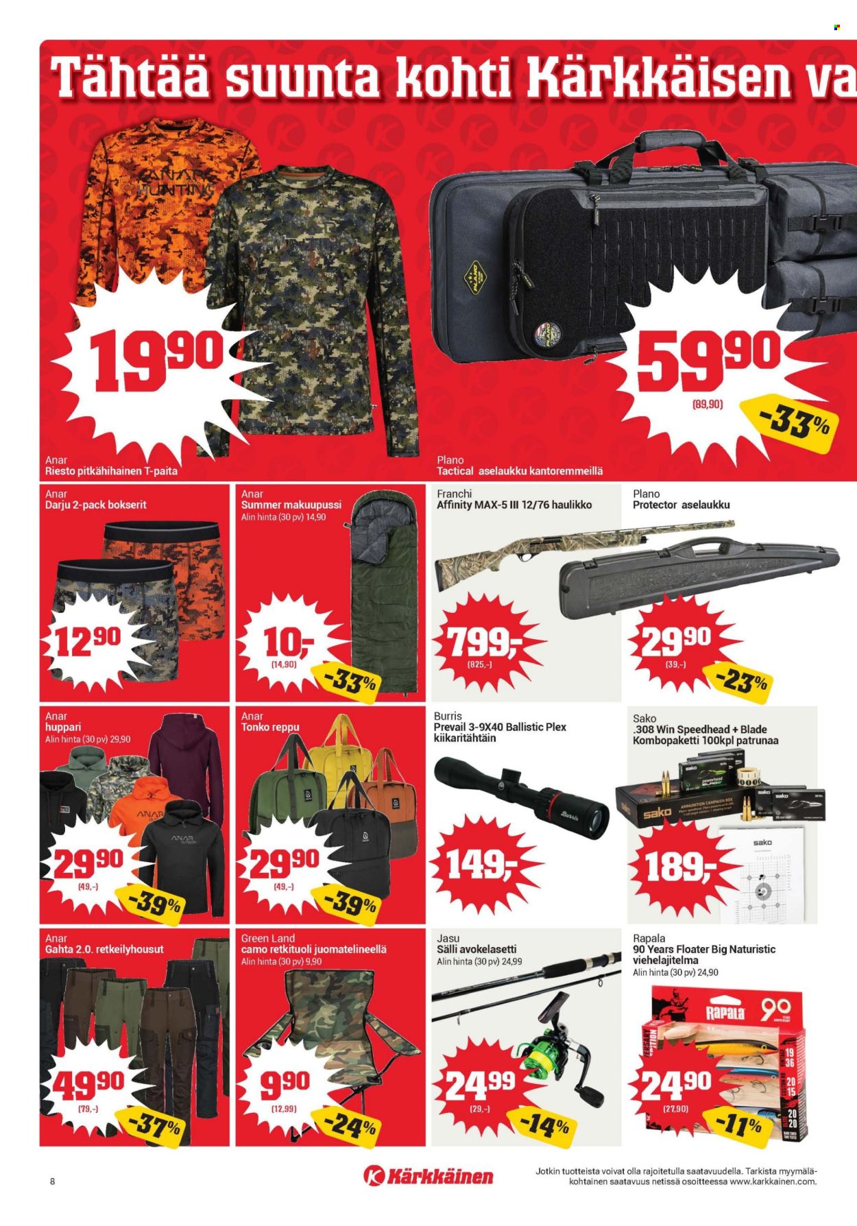 Kärkkäinen tarjoukset - 22.07.2026 - 04.08.2026. Sivu 8