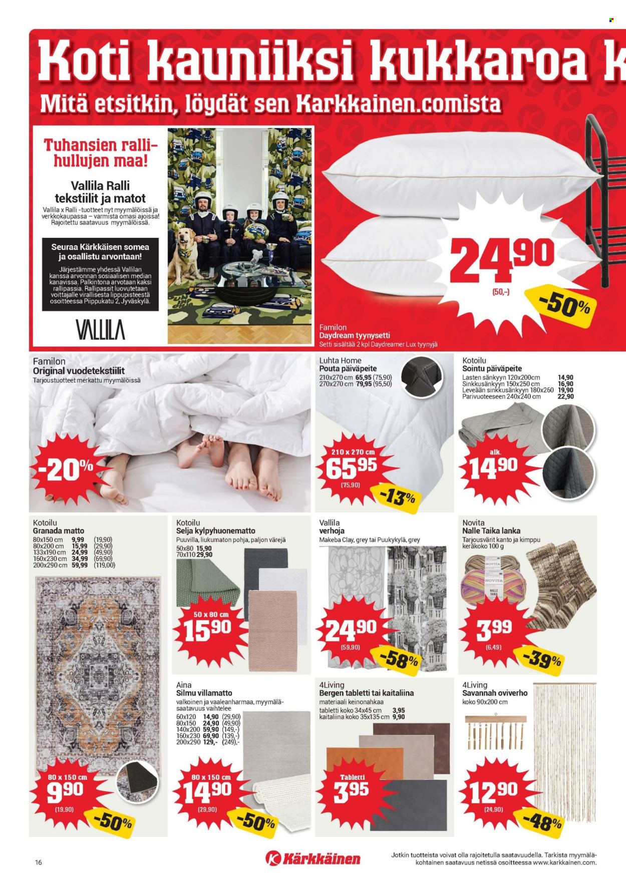 Kärkkäinen tarjoukset - 22.07.2026 - 04.08.2026. Sivu 16