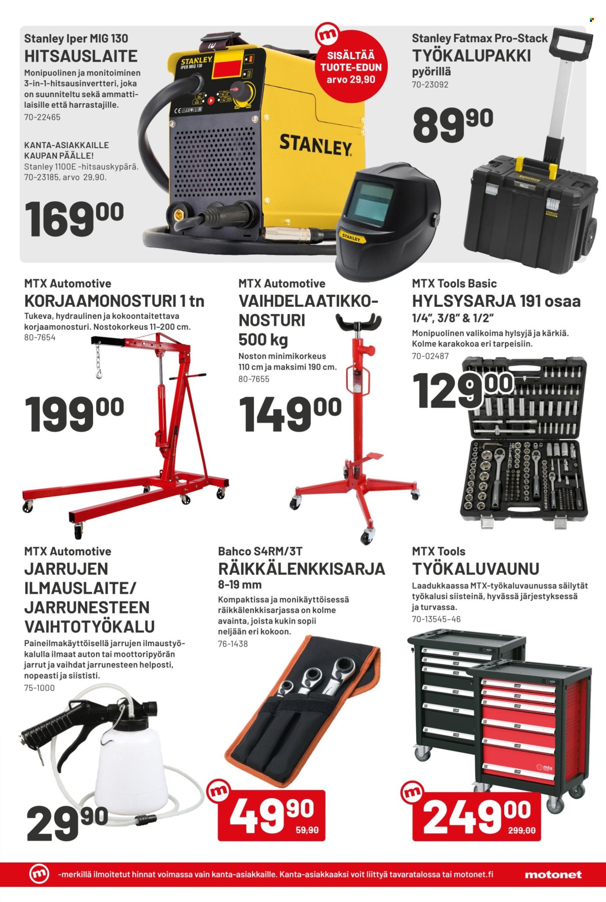 Motonet tarjoukset - 22.07.2026 - 18.08.2026. Sivu 3
