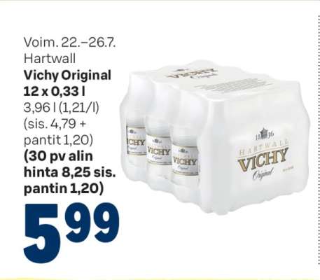 Hartwall Vichy Original