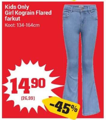 Kids Only Girl Kograin Flared farkut