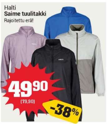 Halti Saime tuulitakki