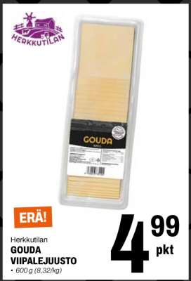 Herkkutilan GOUDA VIIPALEJUUSTO