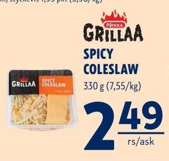 Pirkka Grillaa Spicy Coleslaw