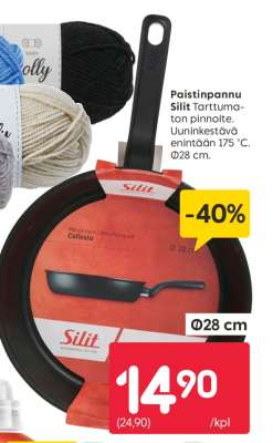 Paistinpannu Silit