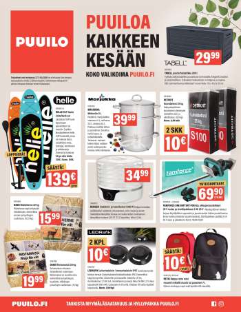 thumbnail - Puuilo tarjoukset - Puuiloa kaikkeen kesään