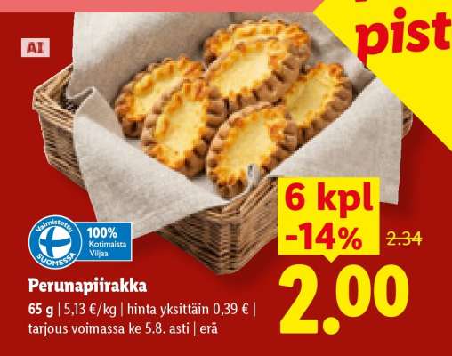 Perunapiirakka