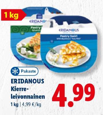 ERIDANOUS Kierreleivonnainen