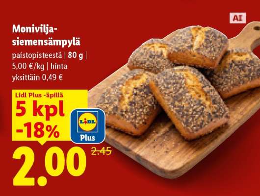 Monivilja-siemensämpylä