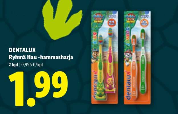 DENTALUX Ryhmä Hau -hammasharja