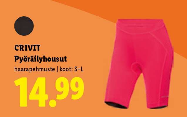 CRIVIT Pyöräilyhousut