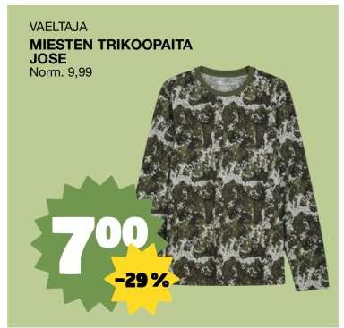 MIESTEN TRIKOOPAITA JOSE
