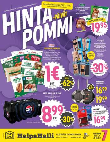 thumbnail - HalpaHalli tarjoukset - Uusin tarjouslehtemme