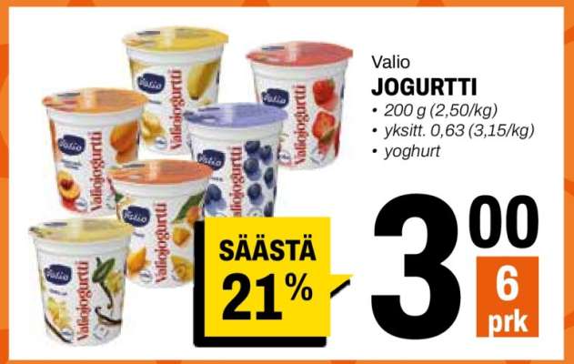 Valio JOGURTTI