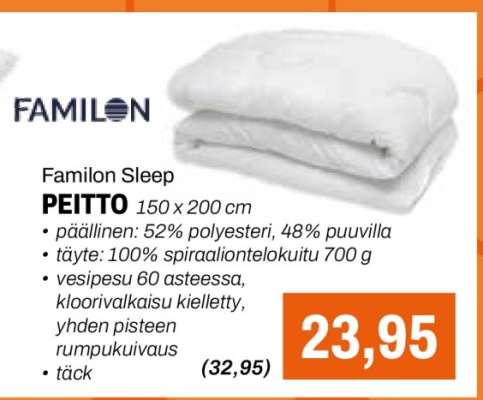 Familon Sleep Peitto