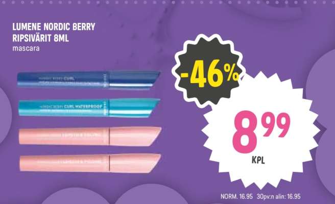 LUMENE NORDIC BERRY RIPSVÄRIT 8ML