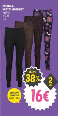 MONIA NAISTEN LEGGINGSIT