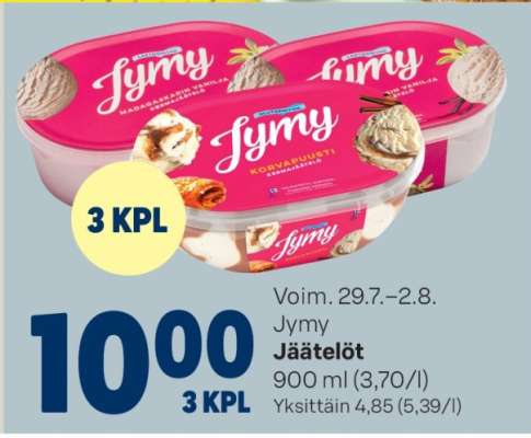 Jymy Jäätelöt