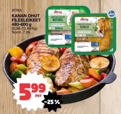 ATRIA KANAN OHUT FILEELEIKEET