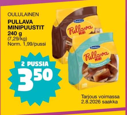 OULULAINEN Pullava-minipuustit