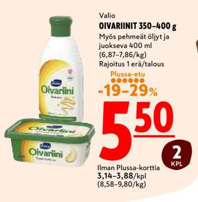 Valio OIVARIINIT 350-400 g