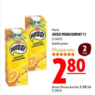 Marli JUISSI MEHUJUOMAT 1 l