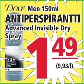 Dove Men 150ml