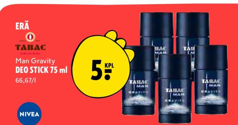 TABAC Man Gravity DEO STICK 75 ml