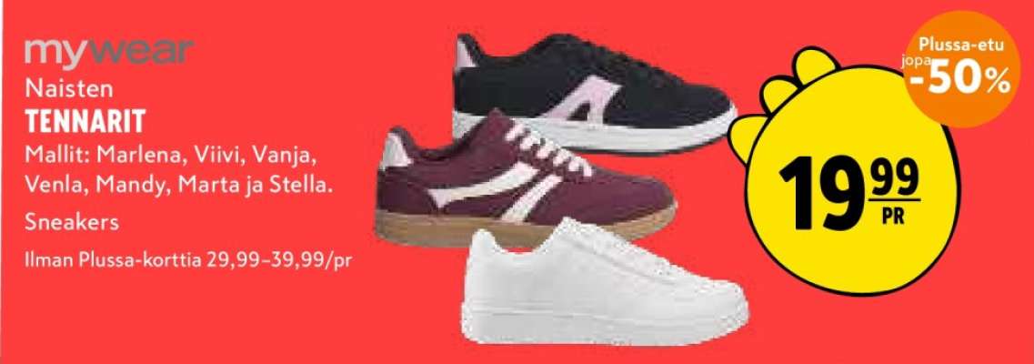 mywear Naisten TENNARIT