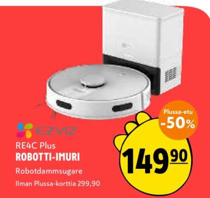Ezviz RE4C Plus ROBOTTI-IMURI