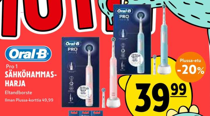 Oral-B Pro 1 SÄHKÖHAMMASHARJA