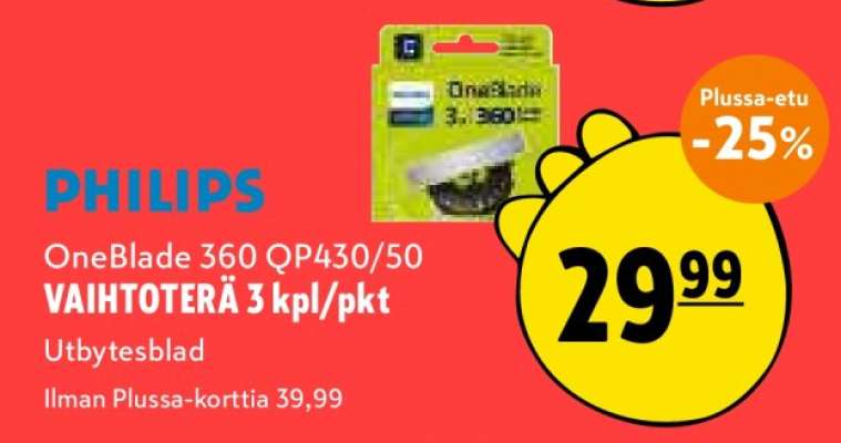 PHILIPS OneBlade 360 QP430/50