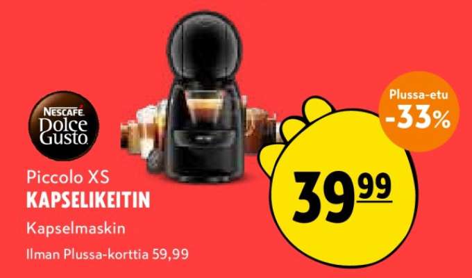 Piccolo XS KAPSELIKEITIN