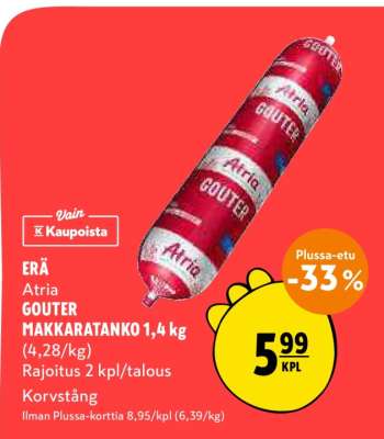 Atria GOUTER MAKKARATANKO 1,4 kg