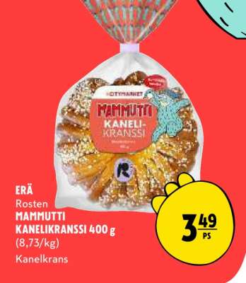 MAMMUTTI KANELIKRANSSI 400 g