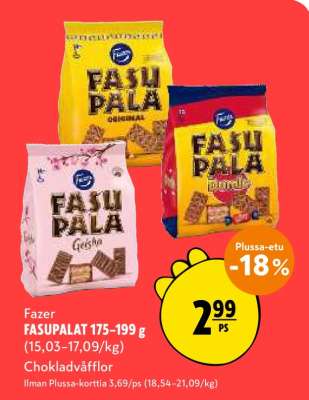 Fazer FASUPALAT 175–199 g